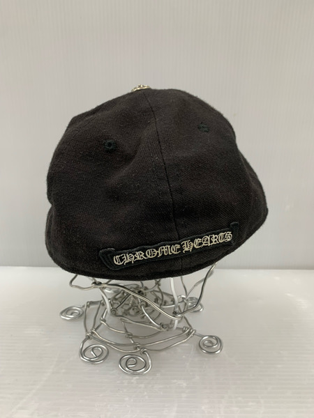 CHROME HEARTS クロムハーツ CH ウールトラッカーキャップ 7 3/8 BLK