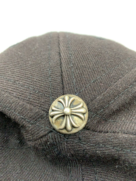 CHROME HEARTS クロムハーツ CH ウールトラッカーキャップ 7 3/8 BLK