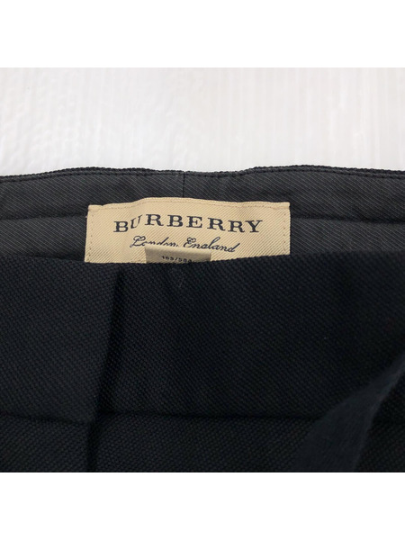 BURBERRY LONDON サイドラインパンツ 黒