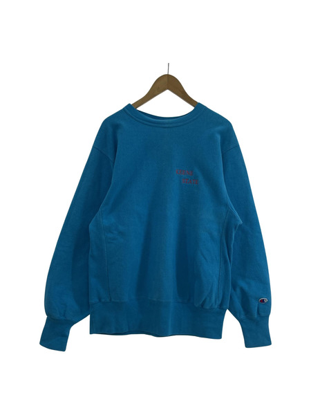 90s champion reverse weave KEENE STATE ターコイズ L