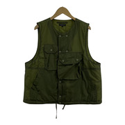 Engineered Garments Cover Vest 中綿ミリタリーベスト カーキ