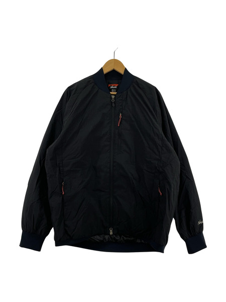 NANGA SOFT DOWN VARSITY BLOUSON ブルゾン M ブラック