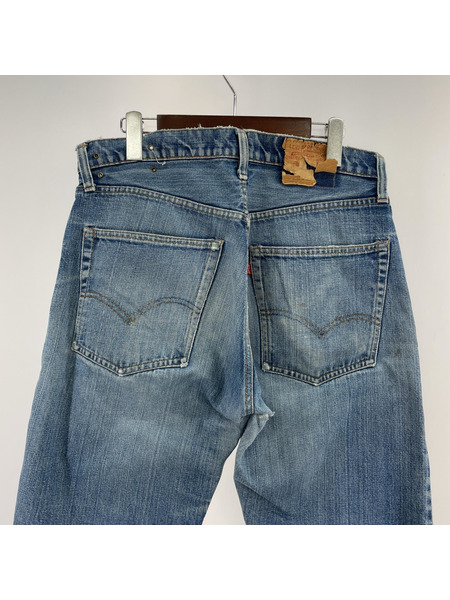 Levi's N.HOOLYWOOD 505 シングル リメイクデニムパンツ ブルー 耳付キ[値下]