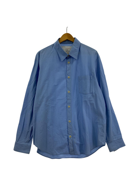 A MACHINE 24-Crazy grain shirts サックス