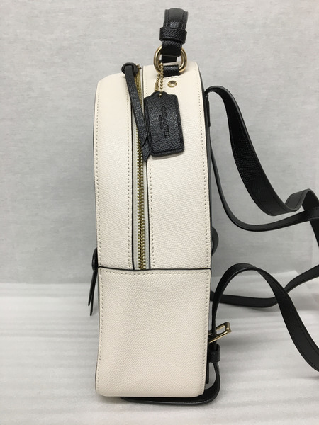 COACH JORDYN BACKPACK IN COLORBLOCK カーキ/アイボリー