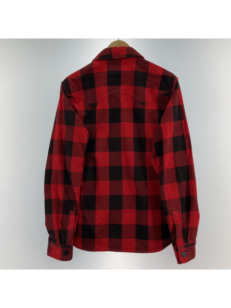 TMT バッファローチェック ネルシャツ /レッド[値下]