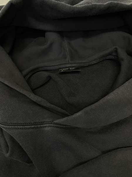 BALENCIAGA 22AW Large Fit New Sporty B Hoodie L ブラック