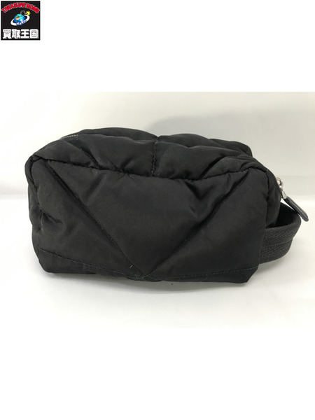 PRADA ハンドバッグ Re-NYLON キルティング 黒
