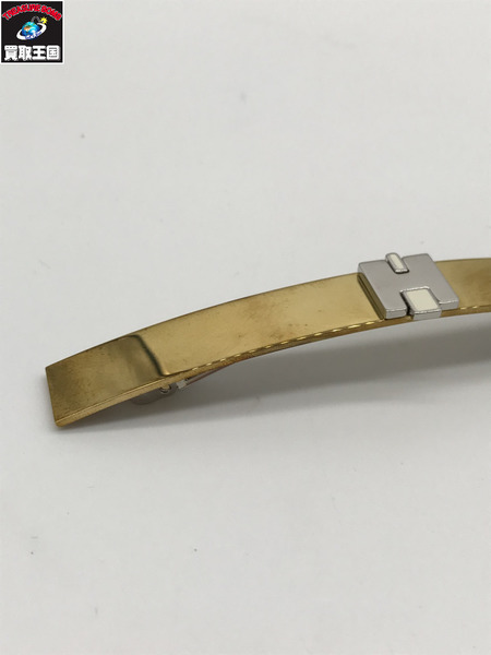 HERMES エルメス バレッタ アイリーンGM ゴールド
