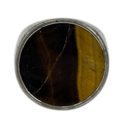 TOM WOOD リング・指輪 タイガーアイ サークル 925