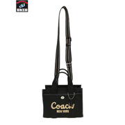 COACH　2WAY トートバッグ　黒