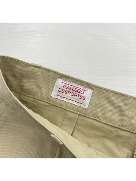 GALLEGO DESPORTES パンツ ベージュ (M)