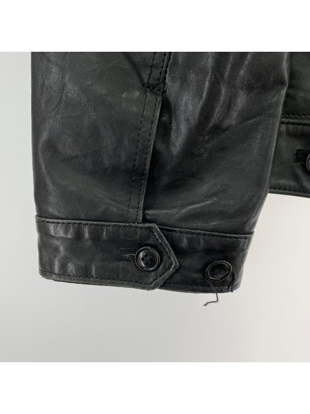 JUNYA WATANABE WH-J019 牛革 コーデュロイ ウール 切替レザージ ャケット (S)
