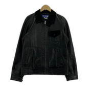 JUNYA WATANABE WH-J019 牛革 コーデュロイ ウール 切替レザージ ャケット (S)