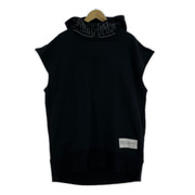 BEAUTY BEAST ESSENTIAL SLEEVELESS HI-HOODIE L 黒