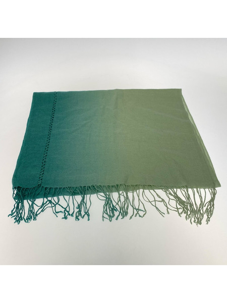 FURLA ソノ他 カシミヤ混グラデーションストール BLU