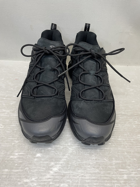 SALOMON XT-6 EXPANSE LEATHER トレイルランニング 26cm ブラック 475746