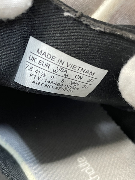 SALOMON XT-6 EXPANSE LEATHER トレイルランニング 26cm ブラック 475746