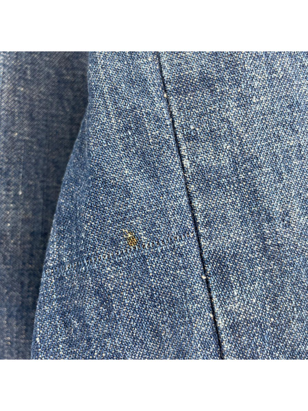 OLD・VINTAGE オーバーオール・ツナギ 60s U.S.Navy SERVAL ジップ 青