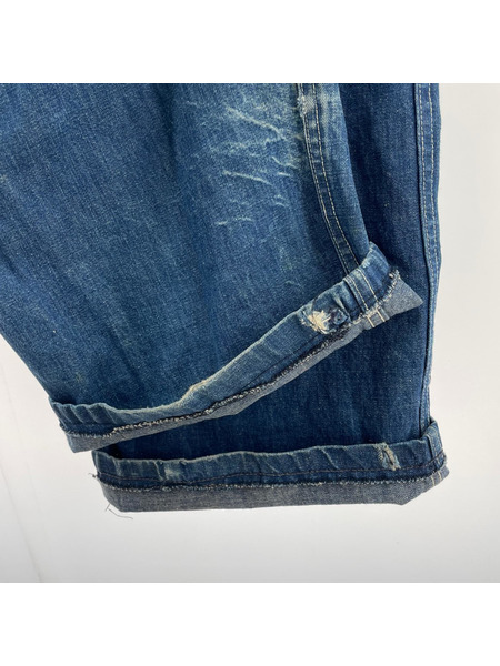 OLD・VINTAGE オーバーオール・ツナギ 60s U.S.Navy SERVAL ジップ 青