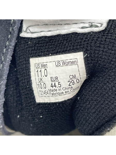 VANS スニーカー sk8-hi チェッカーボード サイドジップ 29cm