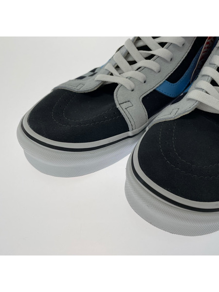 VANS スニーカー sk8-hi チェッカーボード サイドジップ 29cm