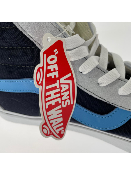 VANS スニーカー sk8-hi チェッカーボード サイドジップ 29cm