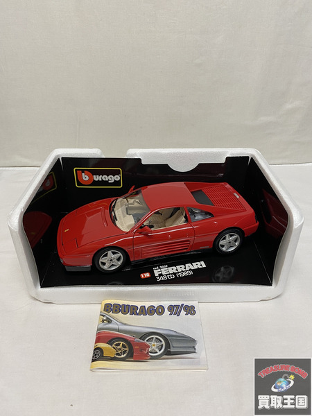 burago 1/18 FERRARI 348tb 1989