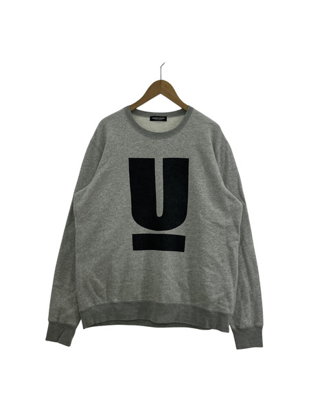 UNDERCOVER BASIC SWEAT U（4）グレー UCA4891-01