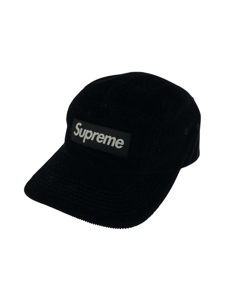 Supreme キャップ コーデュロイ CAMP CAP ブラック