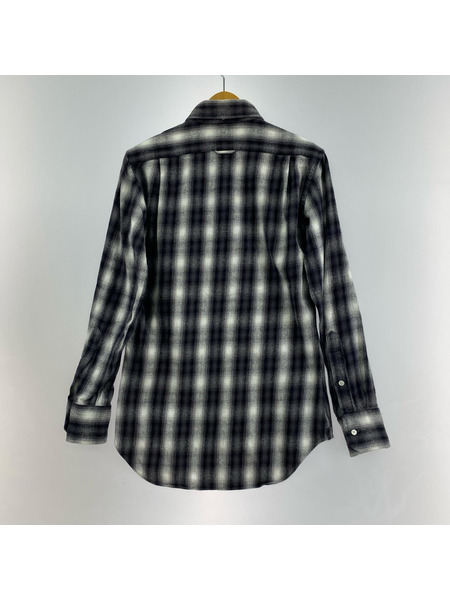 THOM BROWNE 長袖シャツ オンブレ 黒(0)