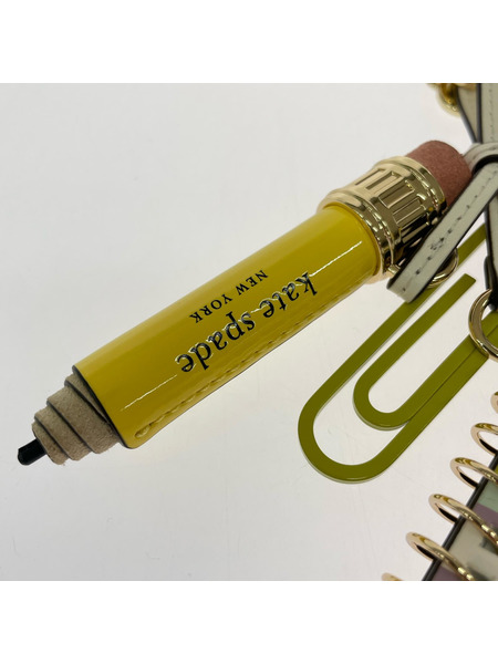 kate spade new york ソノ他 チャームド ペンシル バッグ チャーム 黄
