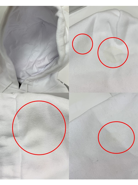 LV モノグラム サークルカット フーデッドパーカー SizeM 本体のみ ダメージあり ルイ ヴィトン LOUIS VUITTON  20SS RM201M RLE HIY10W