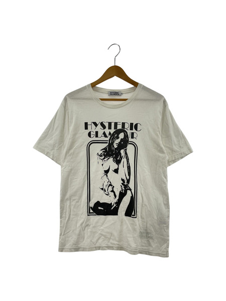 HYSTERIC GLAMOUR ガールプリント Tee 白 M