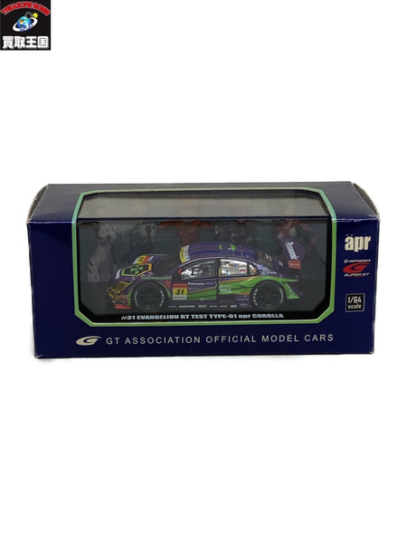 apr EVANGELION RT TYPE-01 COROLLA 1/64 2010 SUPER GTR GT300
