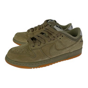 NIKE スニーカー SB DUNK LOW 茶 HJ0367-200 28cm
