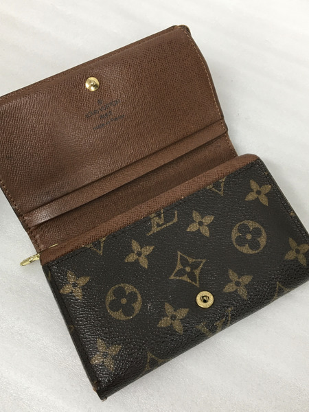 LOUIS VUITTON　コンパクトウォレット モノグラム ポルトフォイユトレゾール