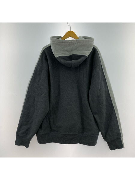 Supreme 21AW S Logo Split Hooded Sweatshirt