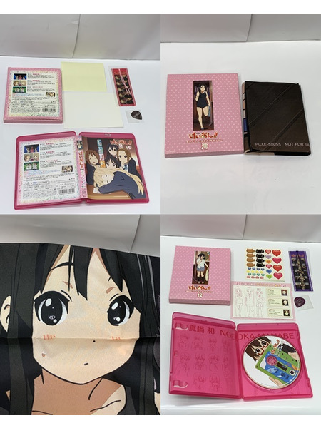 Blu-ray けいおん!! 第2期 BOX付初回限定版 全9巻セット 開封品 K-ON!! ブルーレイ 