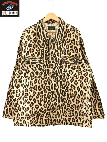 WACKO MARIA LEOPARD ARMY SHIRT XL｜商品番号：2100202992610 - 買取王国ONLINESTORE