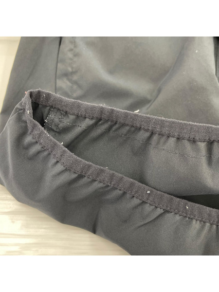 PHATLNK/ナイロンジップパーカー/Pロゴ/BLK/M