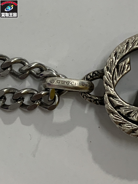 GUCCI インターロッキングG アラベスク Ag925 ネックレス