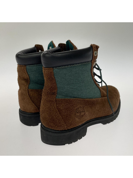 Timberland thisisneverthat 6 INCH LACE BOOT スエード 茶 緑