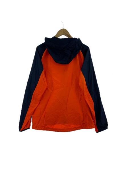 NIKE ジャケット ナイロン/M/オレンジ ネイビー