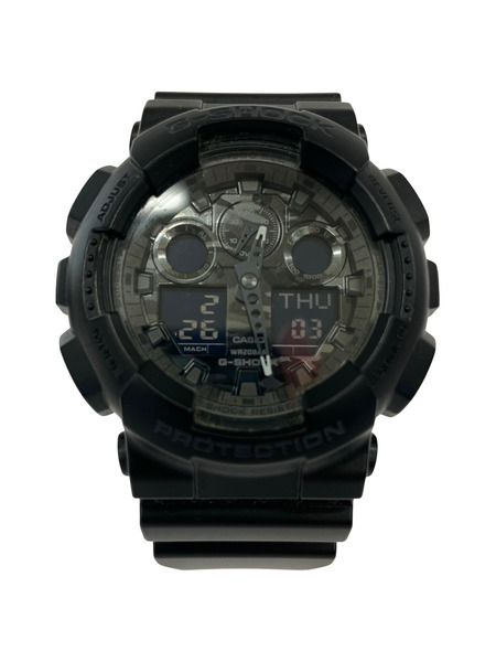 G-SHOCK GA-100CF-1AJF 腕時計 黒