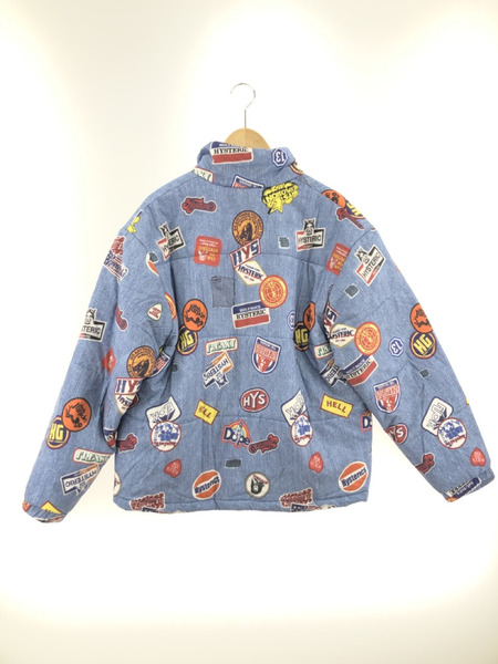 HYSTERIC GLAMOUR PATCH SCRATCH FEVER柄 ジャケット[値下]
