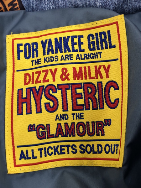 HYSTERIC GLAMOUR PATCH SCRATCH FEVER柄 ジャケット[値下]