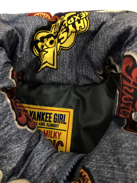 HYSTERIC GLAMOUR PATCH SCRATCH FEVER柄 ジャケット[値下]