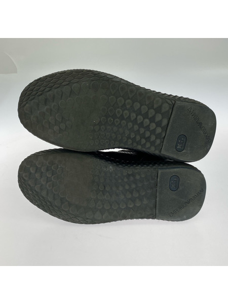 EMPORIO ARMANI スニーカー (US9) 黒