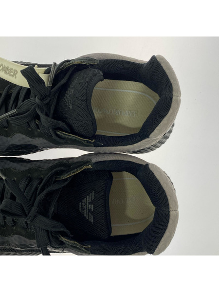 EMPORIO ARMANI スニーカー (US9) 黒